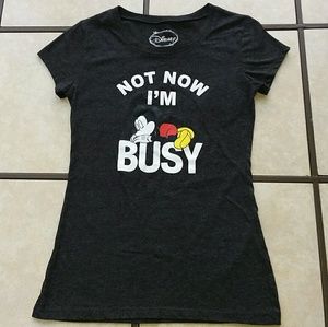 Disney "Mickey Mouse" T-Shirt Juniors Size: S(3-5)